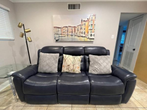 Two bedroom apt with desk washer dryer & pool